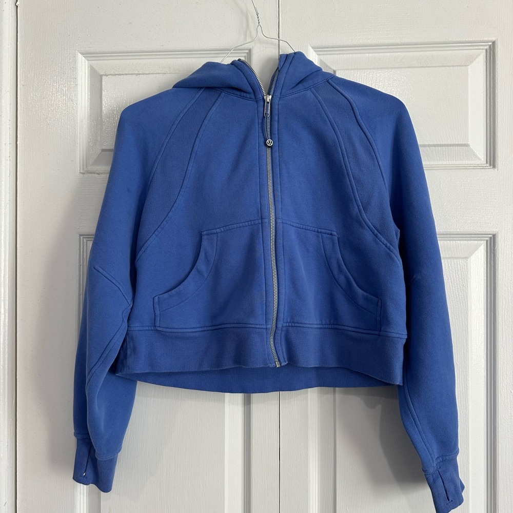 Lululemon Athletica Blue Zip-Up Jacket